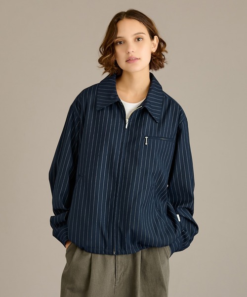 ジャケット・アウター Open YY ZIPUP JACKET OPEN YY】APPLIQUE ZIPUP JACKET | loop