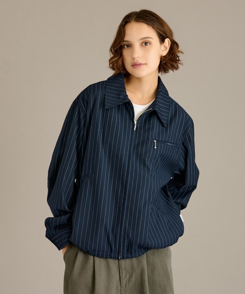 WETTEMPT（ウィテンプト）の「ZIP STRIPE JACKET / ジップストライプ