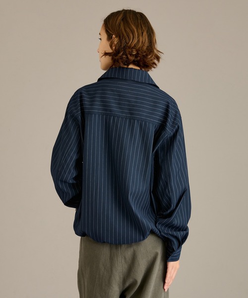 WETTEMPT(ウィテンプト)の「ZIP STRIPE JACKET / ジップストライプジャケット(その他アウター・メンズ・ネイビー/ブラック・SMALL/MEDIUM/LARGE)」の22枚目の写真