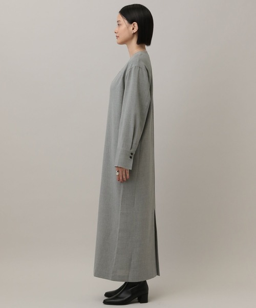 A part by(アパートバイ)の「シャンブレーカフタンワンピース(ワンピース・レディース・グレー系その他4/ブラック・FREE)」の20枚目の写真