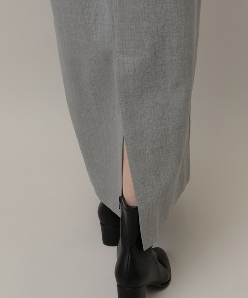 A part by(アパートバイ)の「シャンブレーカフタンワンピース(ワンピース・レディース・グレー系その他4/ブラック・FREE)」の8枚目の写真