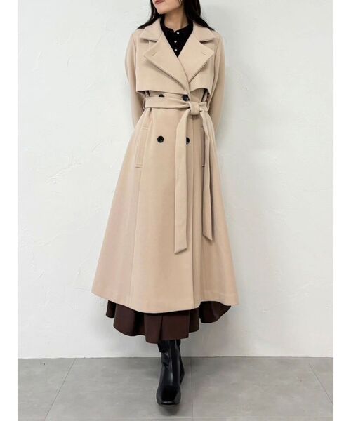 2WAYカラーレディコート（トレンチコート）｜dazzlin（ダズリン）の