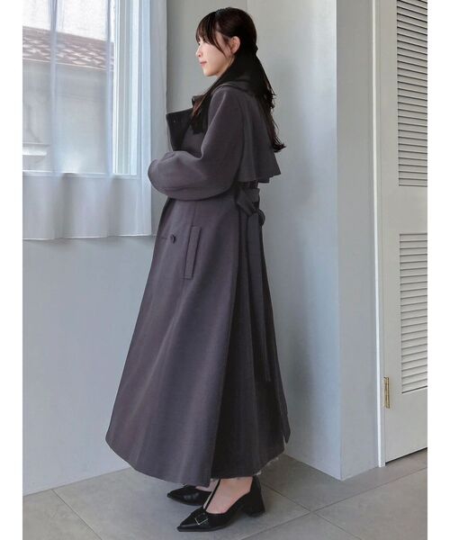 セール】2WAYカラーレディコート（トレンチコート）｜dazzlin