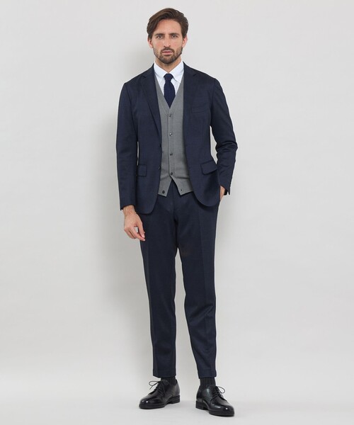 MACKINTOSH LONDON（マッキントッシュ ロンドン）の「14ゲージウォッシャブルウールベスト（ベスト・メンズ・ブラック/グレー系その他・M/L）」の5枚目の写真