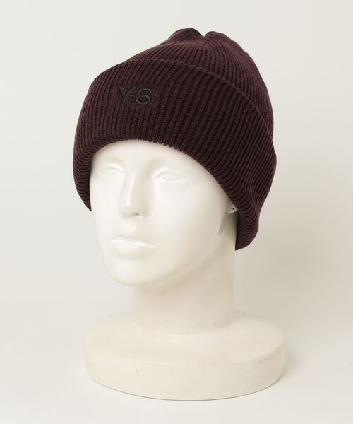 Y-3(ワイスリー)の「Y-3 CL BEANIE(ニットキャップ/ビーニー・メンズ・パープル系その他・FREE)」の4枚目の写真