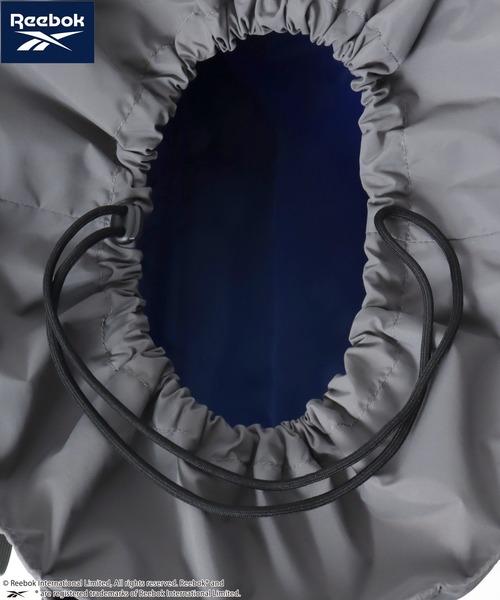 Reebok(リーボック)の「Reebok/リーボック ロゴ ワンポイント刺繍 2Way ナイロン ドローコード ショルダーバッグ/トートバッグ/大容量/レディース メンズ(ショルダーバッグ・レディース・チャコールグレー/ブラック/ベージュ・FREE)」の20枚目の写真