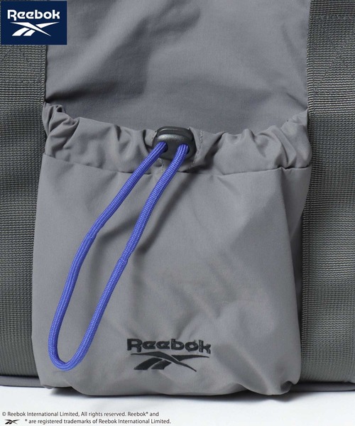 Reebok(リーボック)の「Reebok/リーボック ロゴ ワンポイント刺繍 2Way ナイロン ドローコード ショルダーバッグ/トートバッグ/大容量/レディース メンズ(ショルダーバッグ・レディース・チャコールグレー/ブラック/ベージュ・FREE)」の16枚目の写真