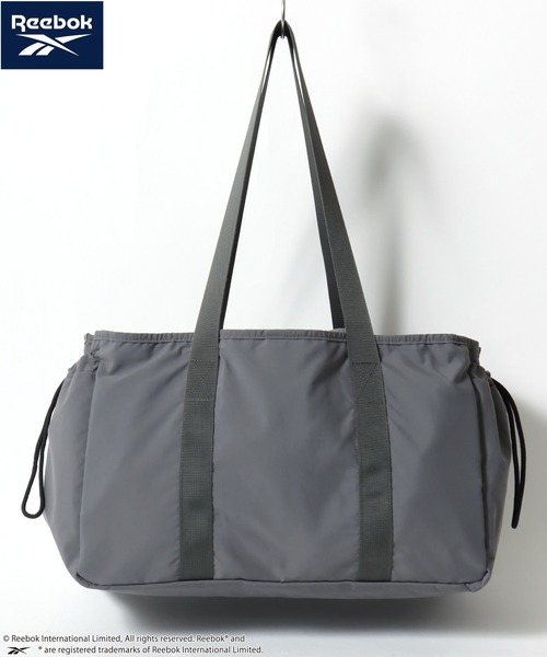 Reebok(リーボック)の「Reebok/リーボック ロゴ ワンポイント刺繍 2Way ナイロン ドローコード ショルダーバッグ/トートバッグ/大容量/レディース メンズ(ショルダーバッグ・レディース・チャコールグレー/ブラック/ベージュ・FREE)」の12枚目の写真