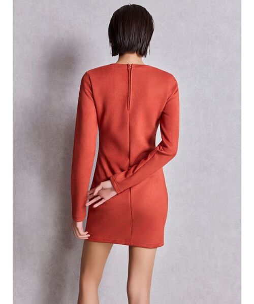 GYDA（ジェイダ）の「フロントレースアップタイトミニワンピース（ワンピース・レディース・オレンジ/アイボリー・FREE）」の13枚目の写真