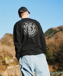 ELEMENT メンズ LOGO LS ロンT 【2025年秋冬モデル】/エレメントツリーロゴバックプリントビックシルエット長袖ロンT