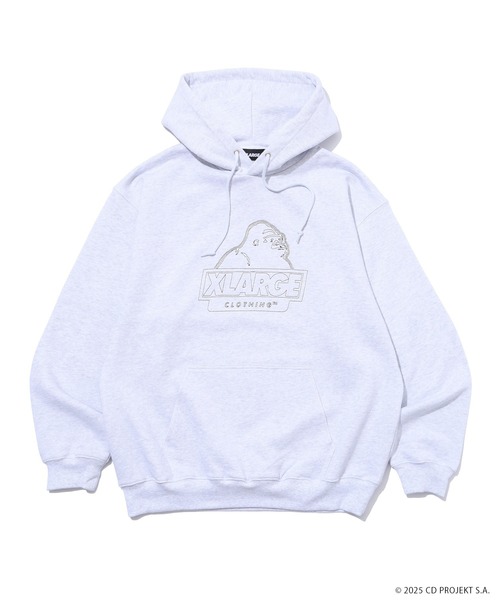 XLARGE×CYBERPUNK: EDGERUNNERS HOODED SWEATSHIRT（パーカー