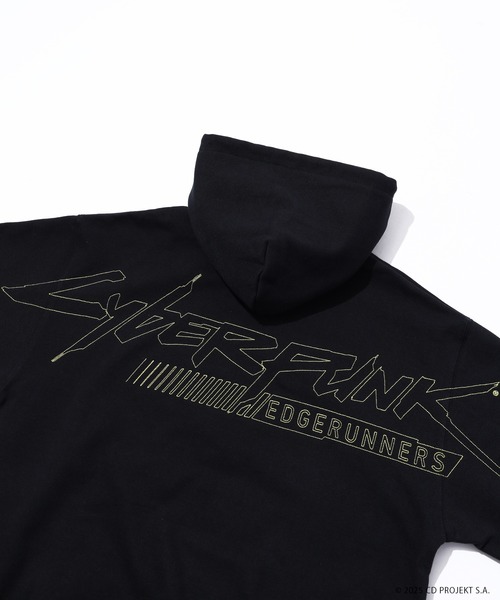 XLARGE×CYBERPUNK: EDGERUNNERS HOODED SWEATSHIRT（パーカー
