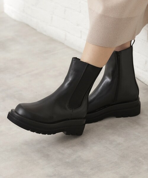 THE SHOP TK (ザ ショップ ティーケー )の「サイドゴアブーツ(ブーツ・レディース・ブラック・35/45)」の2枚目の写真