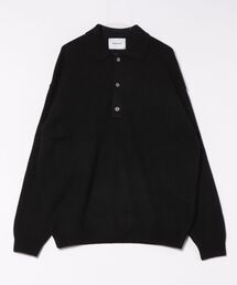 MAISON CLUB(]Nu)́yMAISON CLUBz80fWool Over Knit Polo@/@E[I[o[jbg| KKP(jbg/Z[^[)