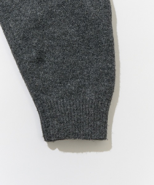 MAISON CLUB（メゾンクラブ）の「【MAISON CLUB】80’ｓｓWool Over Knit Polo　/　ウールオーバーニットポロ KKP（ニット/セーター・メンズ・グレー/ブラウン/ブラック・M/L）」の14枚目の写真
