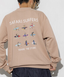 Jonas Claesson（ジョナスクレアッソン）の「JONAS CLAESSON/ジョナス クレアッソン Safari Surfers SWT / サファリサーファーズ クルーネックスウェット（スウェット）」