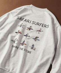 Jonas Claesson（ジョナスクレアッソン）の「JONAS CLAESSON/ジョナス クレアッソン Safari Surfers SWT / サファリサーファーズ クルーネックスウェット（スウェット）」