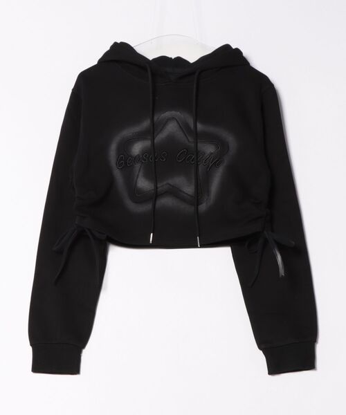 DIAVEL(ディアベル)の「【5色展開】韓国風Y2Kクロップドパーカー/両側ドローストリング&ウォッシュ加工(パーカー・レディース・ブラック/ダークグレー/ホワイト系その他2/ピンク/グレー系その他3・M)」の17枚目の写真