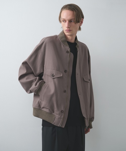 UJOH HOMME/ウジョー】4 Pockets Zip-up Rib Blouson（ブルゾン