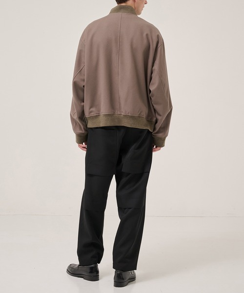 UJOH HOMME/ウジョー】4 Pockets Zip-up Rib Blouson（ブルゾン