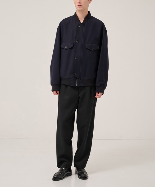UJOH HOMME/ウジョー】4 Pockets Zip-up Rib Blouson（ブルゾン