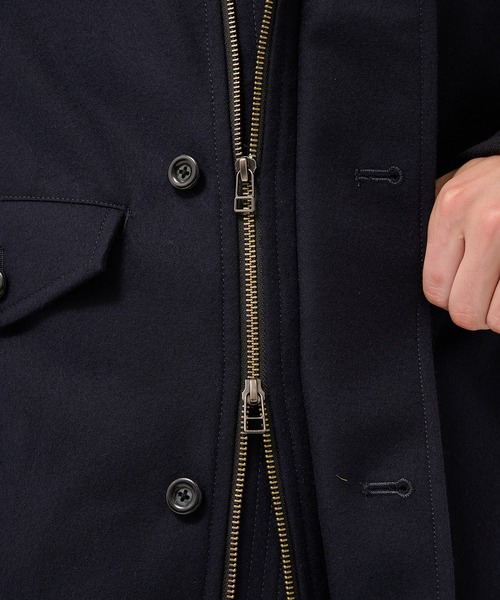 UJOH(ウジョー)の「【UJOH HOMME/ウジョー】4 Pockets Zip-up Rib Blouson(ブルゾン・メンズ・ダークベージュ/ネイビー・4/5)」の17枚目の写真