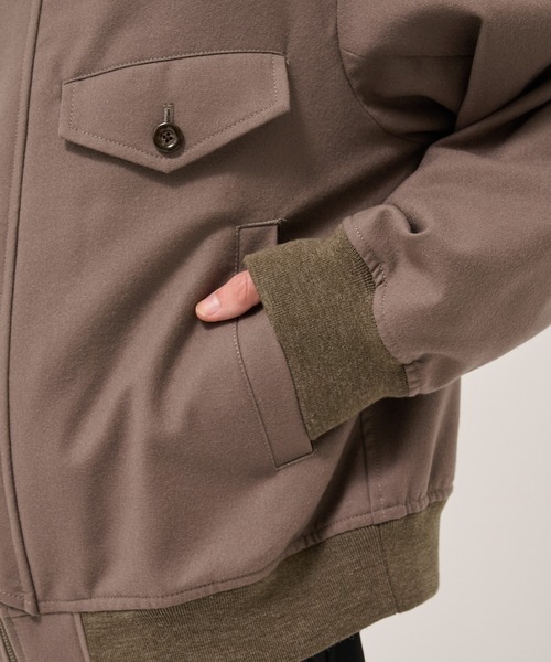 UJOH HOMME/ウジョー】4 Pockets Zip-up Rib Blouson（ブルゾン