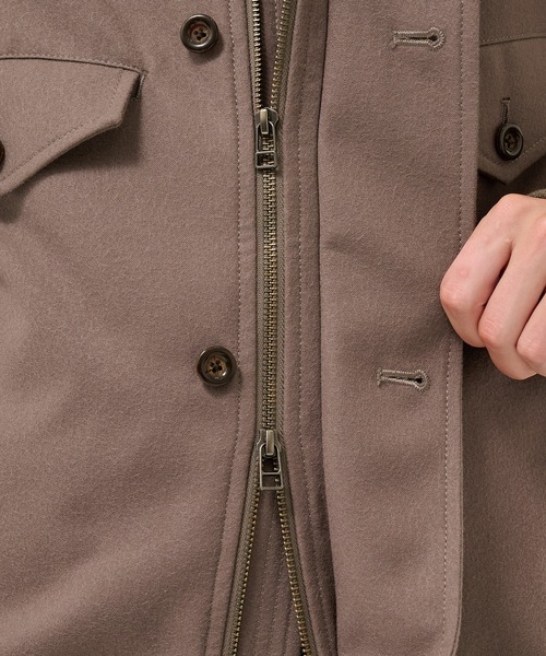セール】【UJOH HOMME/ウジョー】4 Pockets Zip-up Rib Blouson