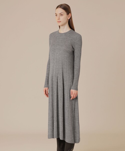 MACKINTOSH LONDON（マッキントッシュ ロンドン）の「グラデーションリブホールガーメントワンピース（ワンピース・レディース・ブラウン/ネイビー/グレー系その他・38）」の13枚目の写真