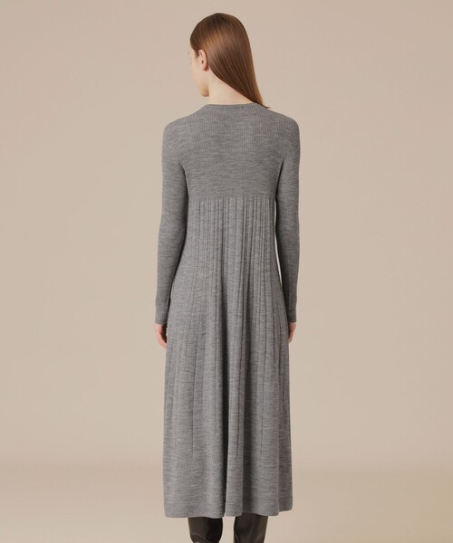 MACKINTOSH LONDON（マッキントッシュ ロンドン）の「グラデーションリブホールガーメントワンピース（ワンピース・レディース・ブラウン/ネイビー/グレー系その他・38）」の14枚目の写真