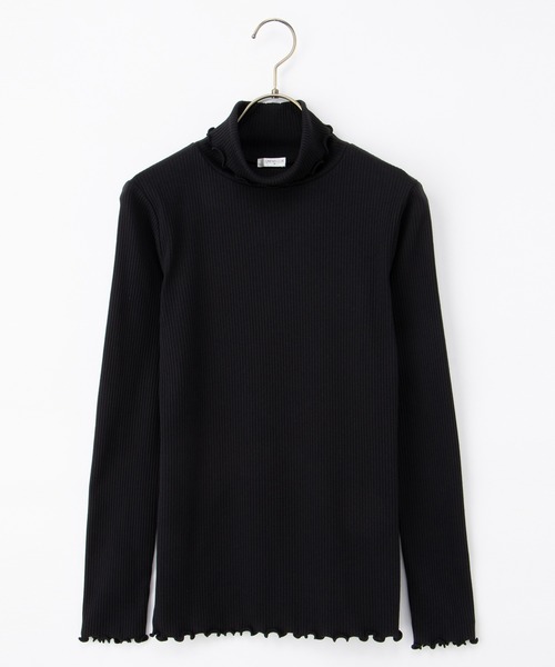 Honeys(ハニーズ)の「メローテレコタートル(Tシャツ/カットソー・レディース・ピンク/イエロー/グレイッシュベージュ/ブラック/オフホワイト/グレイッシュブルー・L/LL/M/S)」の10枚目の写真