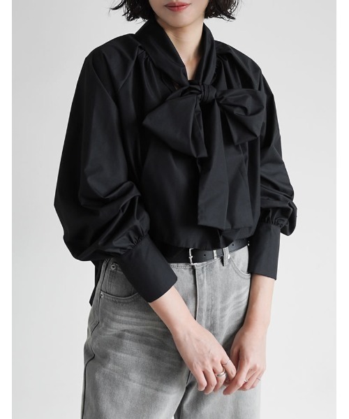 ブロードボウタイブラウス（シャツ/ブラウス）｜Re:EDIT（リエディ）の