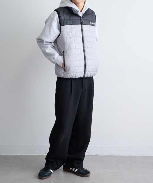 セール】【GERRY】290T Eシレー中綿細キルトベスト GRY-54411（ダウン