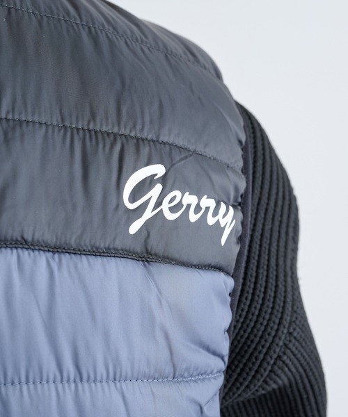 GERRY（ジェリー）の「【GERRY】290T Eシレー中綿細キルトベスト GRY-54411（ダウンベスト・メンズ・グレー/ブラック/ブルー/チャコールグレー・L/M/LL）」の21枚目の写真