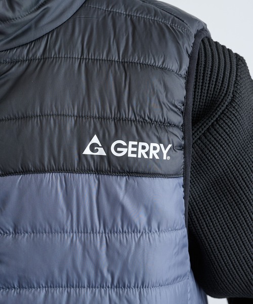 GERRY（ジェリー）の「【GERRY】290T Eシレー中綿細キルトベスト GRY-54411（ダウンベスト・メンズ・グレー/ブラック/ブルー/チャコールグレー・L/M/LL）」の20枚目の写真