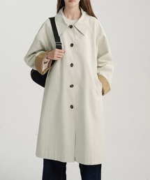 ONEP STAR（ワンピスター）の「シンプルステンカラーロングコート（ステンカラーコート）」