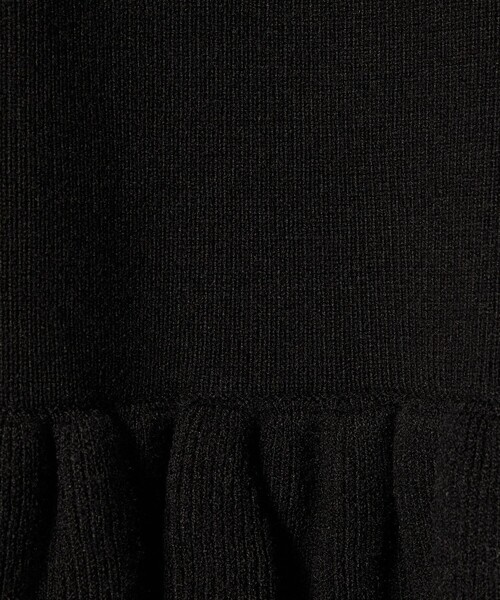 EMMEL REFINES＞EM スソダブルフリル ニットプルオーバー（ニット