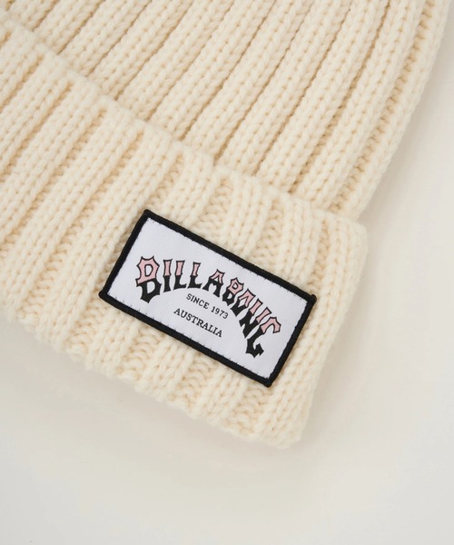 BILLABONG（ビラボン）の「BILLABONG レディース LOW GG BEANIE ビーニー 【2025年秋冬モデル】 @autumn /ビラボンロゴタグワンポイントローゲージニット帽・ビーニー（ニットキャップ/ビーニー・レディース・グレー/バーガンディー/ネイビー/オフホワイト/ブラック・FREE）」の8枚目の写真