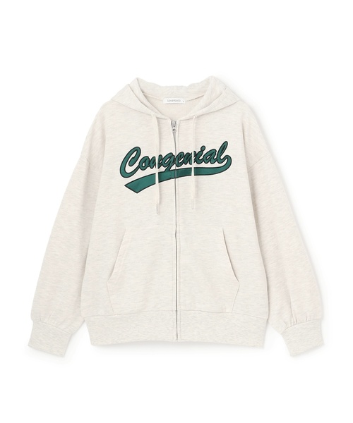 LOVETOXIC(ラブトキシック)の「アップリルーズZIPパーカ(パーカー・キッズ・ブラック/ネイビー/ホワイト系その他・L:160cm/M:150cm/S:140cm/130cm)」の8枚目の写真