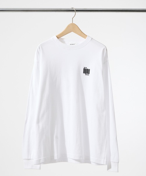 THE BAREFOOT（ベアフット）の「【 ALDAYS / オルデイズ 】BURDOCK / ごぼう  AL-AW016　DLI（Tシャツ/カットソー・レディース・ホワイト/チャコール・FREE）」の2枚目の写真