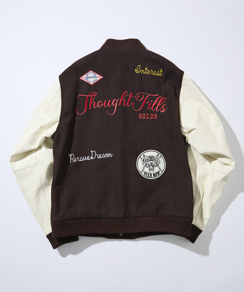 セール】限定展開 マルチ 刺繍ワッペン スタジャン（ブルゾン