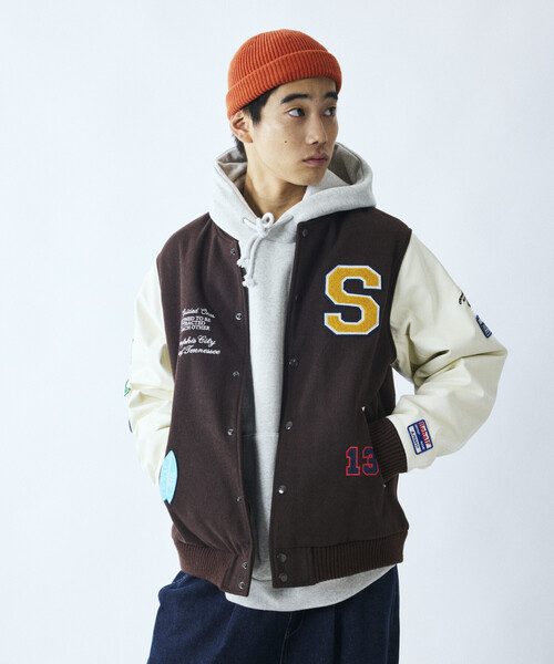 セール】限定展開 マルチ 刺繍ワッペン スタジャン（ブルゾン