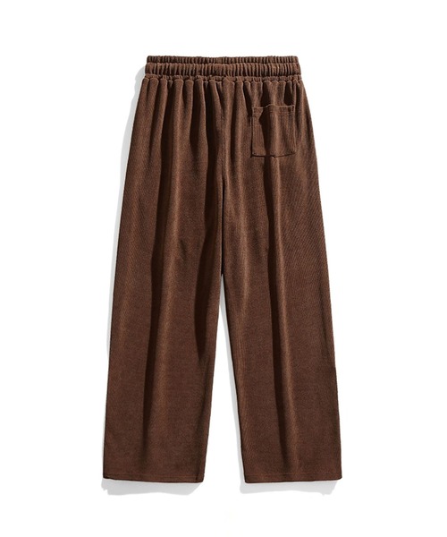 aimoha（アイモハ）の「裾ファスナー付き コーデュロイライクパンツ/Corduroy-style pants with zippered cuffs（その他パンツ・メンズ・ブラック/ブラウン・X-LARGE/MEDIUM/LARGE）」の3枚目の写真