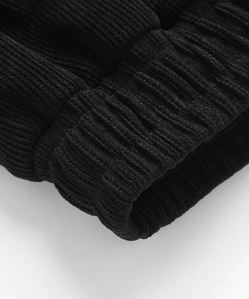 aimoha（アイモハ）の「裾ファスナー付き コーデュロイライクパンツ/Corduroy-style pants with zippered cuffs（その他パンツ・メンズ・ブラック/ブラウン・X-LARGE/MEDIUM/LARGE）」の7枚目の写真