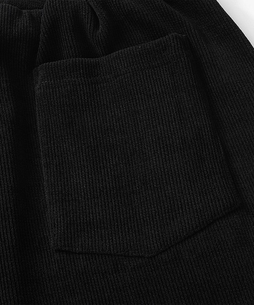 aimoha（アイモハ）の「裾ファスナー付き コーデュロイライクパンツ/Corduroy-style pants with zippered cuffs（その他パンツ・メンズ・ブラック/ブラウン・X-LARGE/MEDIUM/LARGE）」の8枚目の写真