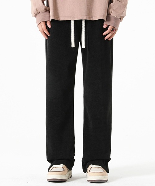 aimoha（アイモハ）の「裾ファスナー付き コーデュロイライクパンツ/Corduroy-style pants with zippered cuffs（その他パンツ・メンズ・ブラック/ブラウン・X-LARGE/MEDIUM/LARGE）」の15枚目の写真