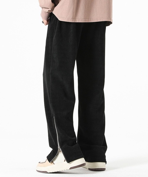 aimoha（アイモハ）の「裾ファスナー付き コーデュロイライクパンツ/Corduroy-style pants with zippered cuffs（その他パンツ・メンズ・ブラック/ブラウン・X-LARGE/MEDIUM/LARGE）」の18枚目の写真