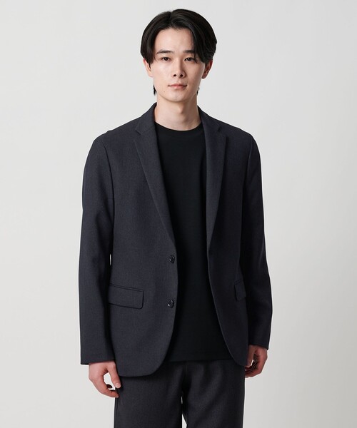 A DAY IN THE LIFE UNITED ARROWS(アデイインザライフユナイテッドアローズ)の「ウールライク サージ 2ボタンジャケット<A DAY IN THE LIFE>(テーラードジャケット・メンズ・ブラック/ネイビー/ベージュ・M/L/S)」の3枚目の写真
