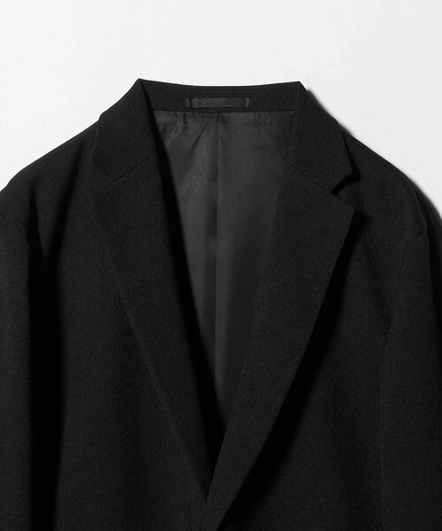 A DAY IN THE LIFE UNITED ARROWS(アデイインザライフユナイテッドアローズ)の「ウールライク サージ 2ボタンジャケット<A DAY IN THE LIFE>(テーラードジャケット・メンズ・ブラック/ネイビー/ベージュ・M/L/S)」の5枚目の写真