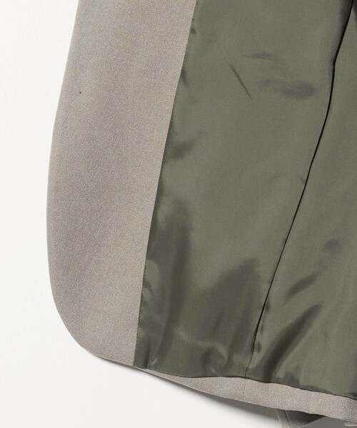A DAY IN THE LIFE UNITED ARROWS(アデイインザライフユナイテッドアローズ)の「ウールライク サージ 2ボタンジャケット<A DAY IN THE LIFE>(テーラードジャケット・メンズ・ブラック/ネイビー/ベージュ・M/L/S)」の10枚目の写真